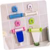 MUCKLILY Rolling Toothpaste Squeezer Holder Wall Mounted Suction Dispenser for Easy Squeeze Fits All Toothpaste Tubes for Bathroom and Home Use Green view 4