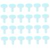 24Pcs Baby Nail File Replacement Heads, Plastic Baby Nail Trimmer Replacement Pads for Standard Electric Kid Trimmer, Suits to Newborn Infant Toddler Pads view 1