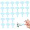 24Pcs Baby Nail File Replacement Heads, Plastic Baby Nail Trimmer Replacement Pads for Standard Electric Kid Trimmer, Suits to Newborn Infant Toddler Pads view 4