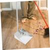 Stainless Steel Dustpan with Long Handle Heavy-Duty Upright Cleaning Shovel for Indoor and Outdoor Use for Home Office Cleaning Style view 2