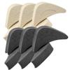 OUNONA 6Pair Shoe Filler Inserts for Big Shoes Unisex Breathable Soft Forefoot Pads Comfort for High Heels Reusable Cushion for for Loose Shoes view 1