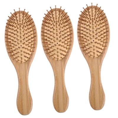 OATIPHO 3Pcs Natural Scalp Massage Comb Portable Static Hair Care Tool with Design for Relief and Comfortable Scalp Massage