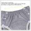 2 pcs of Washable Adult Cloth Diapers - one-Piece, Left/Right Opening, Reusable, Waterproof, Soft and Breathable Fabric Diapers, Elderly Assistance Products L view 3