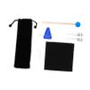SWOOMEY 1Set Healing Tuning Fork Chakra for Yoga Meditation Includes Drumstick Cloth Bag for Body and Mind Improvement view 1