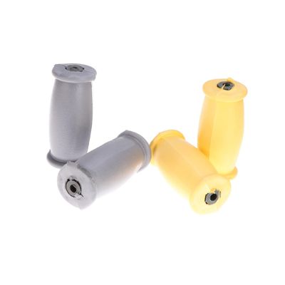 EXQUIMEUBLE Durable Grey Crutch Handle Grips Non Slip Crutch Accessories for Easy Replacement Fits Crutches Easy to Install and Clean Protects Hands From Abrasion
