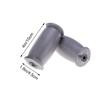 EXQUIMEUBLE Durable Grey Crutch Handle Grips Non Slip Crutch Accessories for Easy Replacement Fits Crutches Easy to Install and Clean Protects Hands From Abrasion view 2