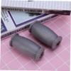 EXQUIMEUBLE Durable Grey Crutch Handle Grips Non Slip Crutch Accessories for Easy Replacement Fits Crutches Easy to Install and Clean Protects Hands From Abrasion view 3