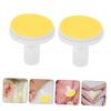 LIFKOME 24Pcs Nail Trimmer Pads for Electric Nail Grinders Durable Replacement Heads for Adult Nail Care Easy to Replace Sandpaper Nail File Pads Grinding Heads view 3