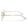 RB.Pilot Oval Reading Glasses for Women Men Blue Light Blocking Computer Thin Metal Full Rim Frame Readers view 3