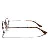 RB.Pilot Oval Reading Glasses for Women Men Blue Light Blocking Computer Thin Metal Full Rim Frame Readers view 3