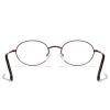 RB.Pilot Oval Reading Glasses for Women Men Blue Light Blocking Computer Thin Metal Full Rim Frame Readers view 4