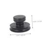 KESYOO 2Pcs Rubber Lifting Handles for Singing Bowls Suction Cup Tool for Easy Lifting Ergonomic Design for Comfortable Grip Portable Lightweight Essential Accessory for Yoga view 2
