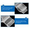 COOLHIYA 50Pcs Shampoo Bottle Lock Clips Leakproof Cosmetic Pump Collar for Cleansing Oil Dispenser Plastic PP Clips Fit for Pump Heads view 3