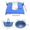 Home Care Toilet Chair, Durable Arm Commode for Adults and Seniors, Portable Toilet and Bedside Commode Chair, Toilet Seat with Arms Handles and Back Support, Adults Potty Chair view 3