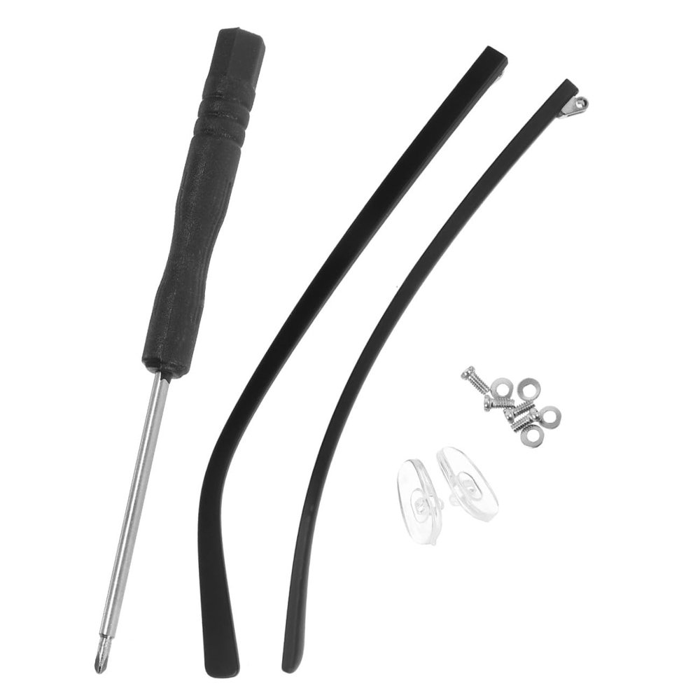 VILLCASE 1Pair Replacement Eyeglasses Temples Arms for Comfortable Workmanship for Men Women for Glasses Repair and Decoration