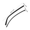 VILLCASE 1Pair Replacement Eyeglasses Temples Arms for Comfortable Workmanship for Men Women for Glasses Repair and Decoration view 2