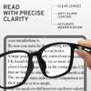 NOVIVON ActiveFit +2.75 Reading Glasses for Men - Blue Light & UV Protective Readers with Bonus Case & Cloth view 3