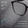 NOVIVON ActiveFit +2.75 Reading Glasses for Men - Blue Light & UV Protective Readers with Bonus Case & Cloth view 4