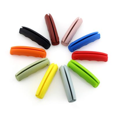 FUNNETOYU 6 Pcs Labor-Saving Silicone One-Trip Bag Holder for Grocery Bags Small Size 9x2.3x2.5cm Multifunctional Grocery Carrier with Self-Locking Feature Random Color
