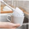 OUNONA Long Handle Bottle Cleaning Brush Multipurpose Kitchen Tool for Bottles and Glassware Durable for Complete Scrubbing Space Saving Design with Hanging view 2