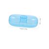 NIYANGLE Toothbrush Box for Newborn Finger Toothbrush Storage Soft Durable Design Keeps Toothbrushes Clean and Protected for Oral Care view 2
