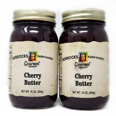 2 Pack of Cherry Butter Horrocks Gourmet 16oz Jars