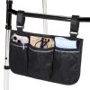 YBEATY Walker Bag Basket with Reflective Strips Walkers Rollator Organizer Carry Storage Pouch Wheel Chair Folding Basket Lightweight Large Capacity Organizer for Seniors Elderly Rollator Accessories view 1
