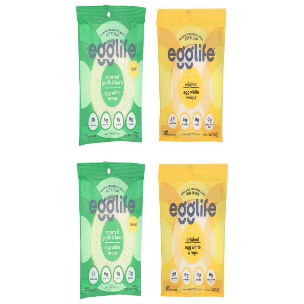 egg white wraps (Original, Garlic Herb)