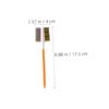 Sosoport 3Pcs Gas Stove Cleaner Brush Compact Double Ended Kitchen Cleaning Tools for Stovetop Easy to Wipe Food Stains Ergonomic Design High Grade view 2