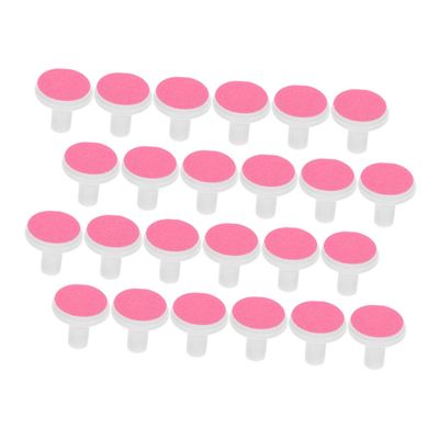 BATHVEVE 24pcs Electric Nail Trimmer Replacement Grinding Heads for Infants and Toddlers Soft Nail File Pads Gentle and Effortless
