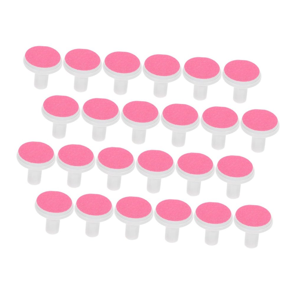 BATHVEVE 24pcs Electric Nail Trimmer Replacement Grinding Heads for Infants and Toddlers Soft Nail File Pads Gentle and Effortless
