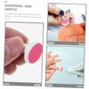 BATHVEVE 24pcs Electric Nail Trimmer Replacement Grinding Heads for Infants and Toddlers Soft Nail File Pads Gentle and Effortless view 3