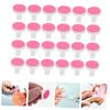 BATHVEVE 24pcs Electric Nail Trimmer Replacement Grinding Heads for Infants and Toddlers Soft Nail File Pads Gentle and Effortless view 4