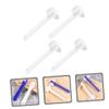 DECHOUS 4pcs Denture Cleaning Toothbrush Small Double-Headed Brushes for Plaque Removal Gentle Gums for Travel view 4
