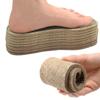 1 Pairs Shoe Insoles,Soft Felt Insoles Shoe Cushion Insert Insoles Comfort Warm Inner Soles, Cuttable Insoles for Shock Absorption, Foot Pain Relief, Winter Boots Work Running Shoes view 3