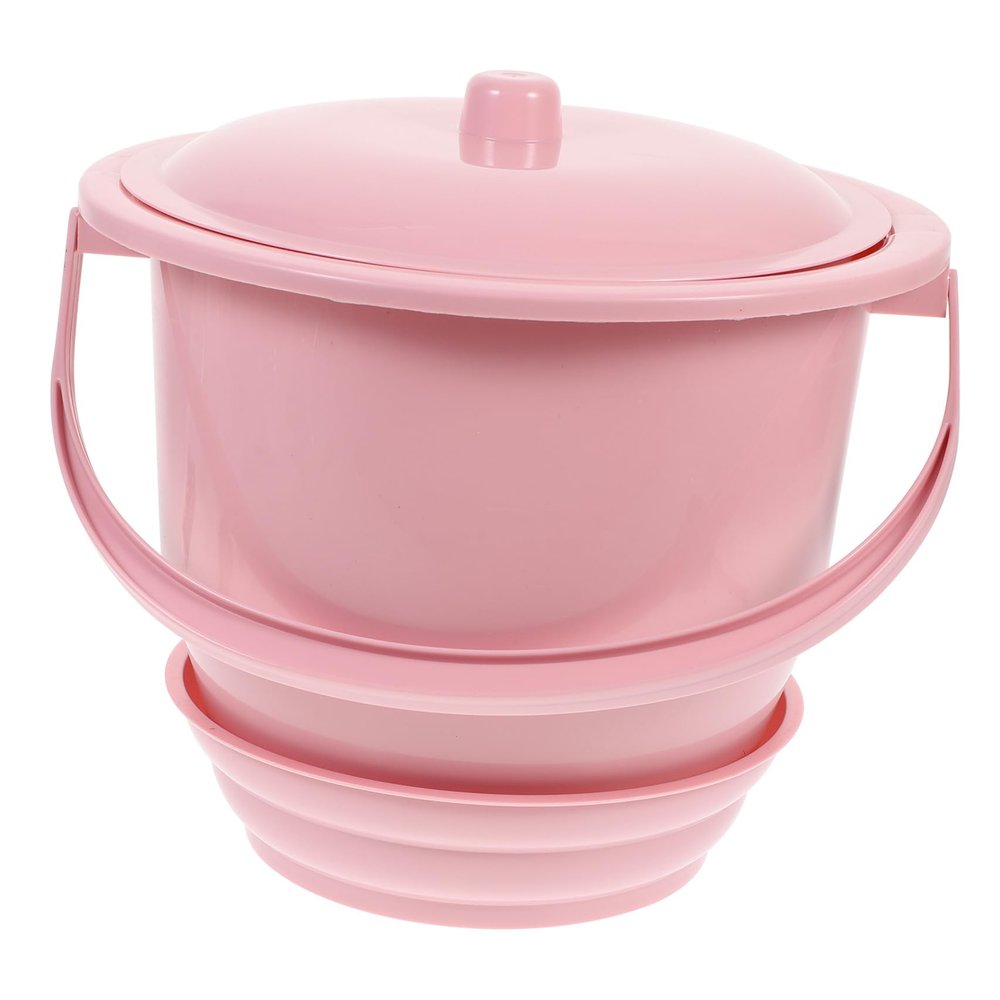 KAILIKETIY 1Pc Thickened Urinal Bucket with Lid Chamber Pot for Home Use Sterilizable Convenient and for Emergency Situations and Bedside Needs