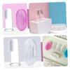 PLAFOPE 9pcs Baby Finger Toothbrush Set Silicone Infant Teeth Brush for 0-3 Years Soft Oral Cleaning Tool with Storage Box for Tender Hygiene and Tongue Cleaning view 4