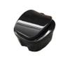 MYXP Denture Bath Case Cup Box Holder Storage Soak Container with Strainer Basket for Travel(Black). view 1