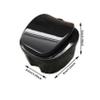 MYXP Denture Bath Case Cup Box Holder Storage Soak Container with Strainer Basket for Travel(Black). view 4