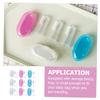 OUNONA 9pcs Baby Finger Toothbrush Set Food-Grade Silicone Infant and Toddler Oral Care Soft and Safe for 0-3 Years Includes Storage Box for Teething Babies view 4