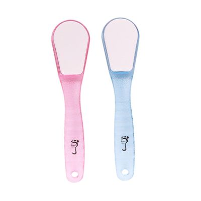 TOVINANNA 2pcs Foot Care Accessory Double-Sided Scraping Plate Stone for Dead Skin Heel Scraper Callus Remover Foot Massage Tool