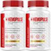 (2 Pack) HemoPulse Capsules - Official HemoPulse Supplement Pills Advanced Blood Support Formula, All Natural HemoPulse Support Health & Wellness Multivitamin Reviews, 120 Capsules for 2 Months view 1