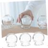 7-Piece Professional Glass Cupping Jar Set Suction Therapy Cups for Body Massage for Home Use and Cupping Therapy Style view 2