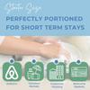 Air bnb Essentials for Hosts, Kitchen & Laundry Amenities - Dish Soap, Dishwasher Tablets, Kitchen Sponge & Travel Laundry Detergent, Pre-Packed in Premium Boxed Amenity Kits, 20 Kits - 120 pcs view 4