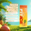 10g Protein Frozen Popsicles Lemon, Pineapple Mango & Variety Pack Low Sugar, Gluten-Free Protein Pops 8 Count Healthy Frozen Snack & Dessert for Kids & Adults. (Pineapple Mango) view 3