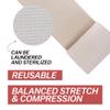 Elastic Bandage Wrap, 2 in x 15 ft Stretch, Reusable Body Compression Bandage Wrap for Wrists, Elbow, Knees, Ankles & Feet, 10 Count view 3