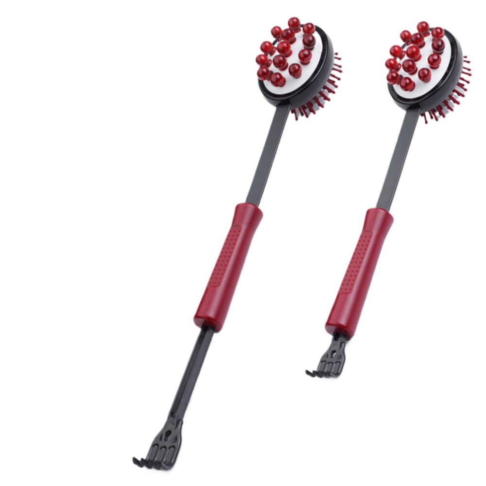 Piegricdiat Portable Massager Massager Ball Hammer Guasha Back Massage Roller Stick, Neck, Shoulder Back Massager