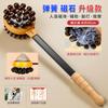 Piegricdiat Portable Massager Massager Ball Hammer Guasha Back Massage Roller Stick, Back Massager with Rollers and Rope, view 2