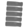HONMEET 5Pcs Skid Foam Handle Grips for Walking Sticks Crutches and Canes Comfortable Replacement for Seniors Nonslip Surface Pressure Relief Sweat Resistant Grey view 1