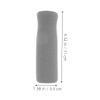 HONMEET 5Pcs Skid Foam Handle Grips for Walking Sticks Crutches and Canes Comfortable Replacement for Seniors Nonslip Surface Pressure Relief Sweat Resistant Grey view 2